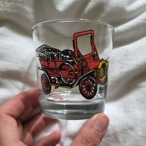 Dominion 1908 McLaughlin Buick Old Fashioned Glasses / Vintage Dominion Glass